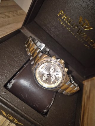 Philip Watch Caribe Orologio Oro Argento