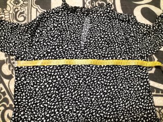 Vestido estampado talla M Completa