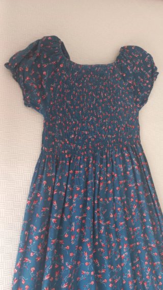 Vestito lungo estivo floreale