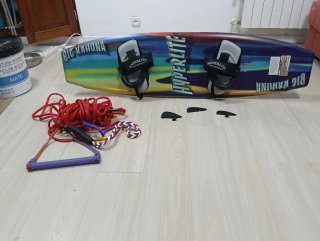 Tavola da wakeboard Hyperlite + Corda e Pinne
