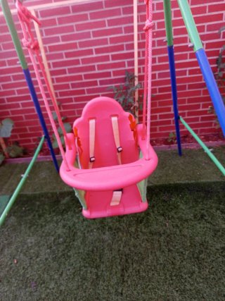 Columpio infantil para jardín