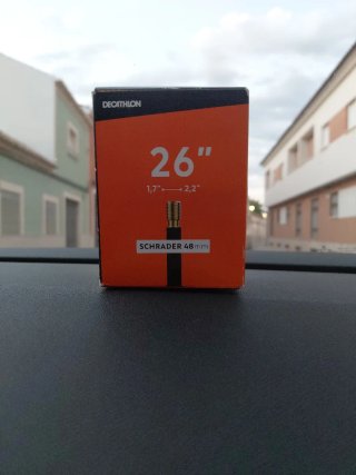 Cámara de bicicleta 26 Schrader 48mm