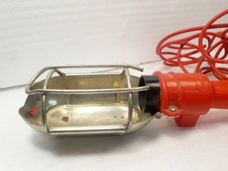 Lámpara de trabajo portátil roja