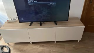 Mueble TV Roble Tinte Blanco