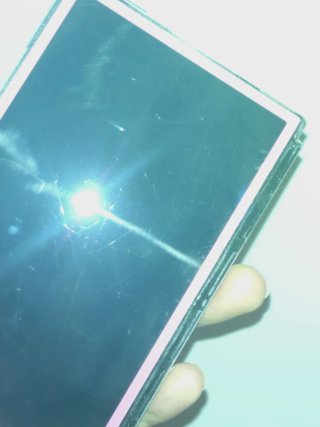 Schermo LCD superiore 3DS XL + cornice rosa