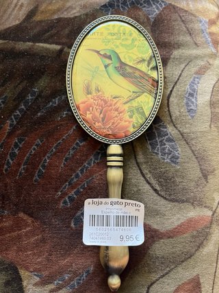 Espejos decorativos vintage pájaro y flor