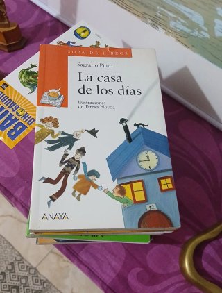 5 libros didácticos,  con 5 titulos