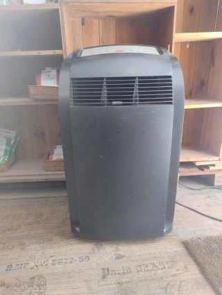 Aire Acondicionado Portátil Negro