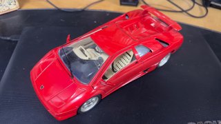 Lamborghini Diablo 1990 Modelo Coche Rojo
