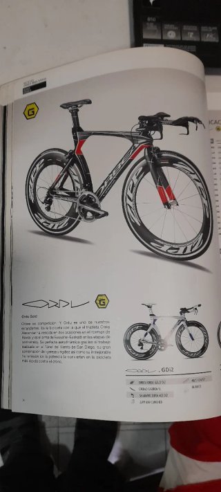 Cuadro Orbea Ordu Talla 51 Triatlón Carbono