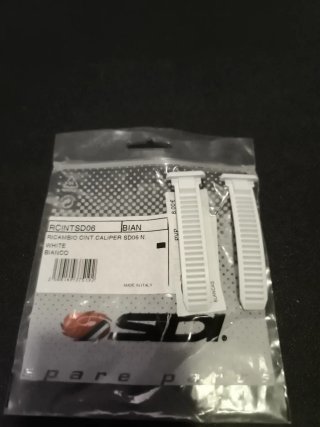 Correas micro ajuste SIDI RCINTSD06 Blancas