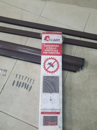Mosquitera enrollable para ventana