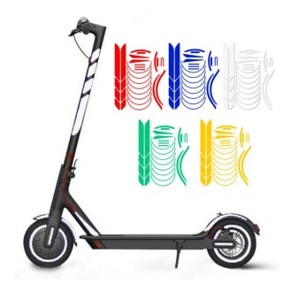 Llave para patinete eléctrico y pegatinas