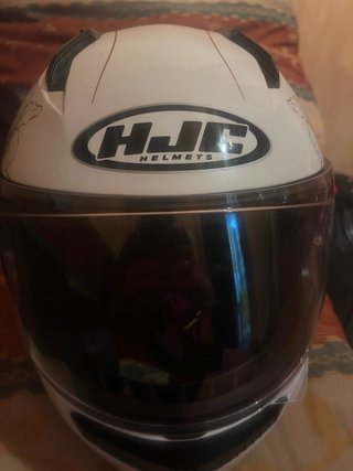 Casco Moto HJC Talla S Blanco