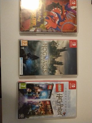 Nintendo Switch con accesorios y juegos incluidos