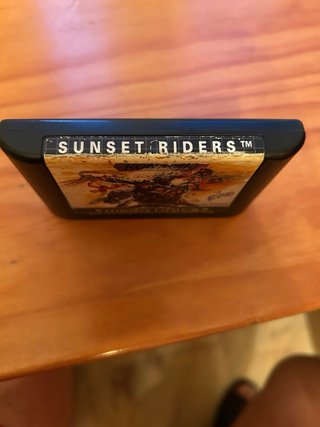 Sunset Raiders Mega Drive.