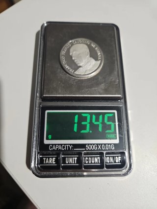 Medalla Plata Francisco Franco Caudillo España