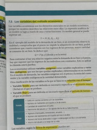 Libro economía 1° bachillerato
