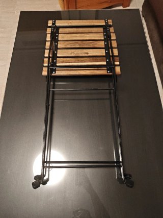 Silla plegable TÄRNÖ IKEA madera y metal