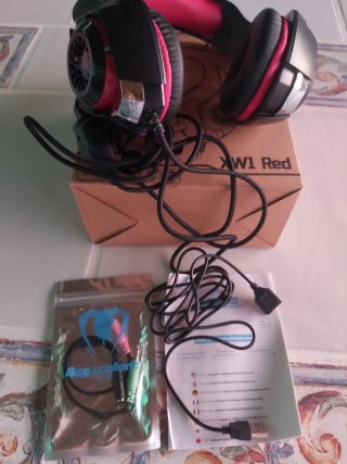 Auriculares TATYBO con diadema ajustable y almohad