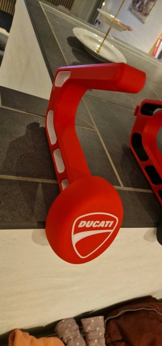 Soporte Casco Moto Pared
