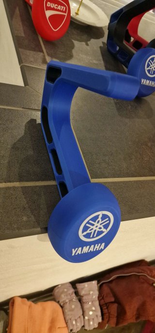 Soporte Casco Moto Pared