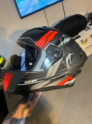 Casco Moto SMK Talla S y LS2 talla S