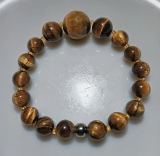 Pulsera Ojo de Tigre Piedra Natural
