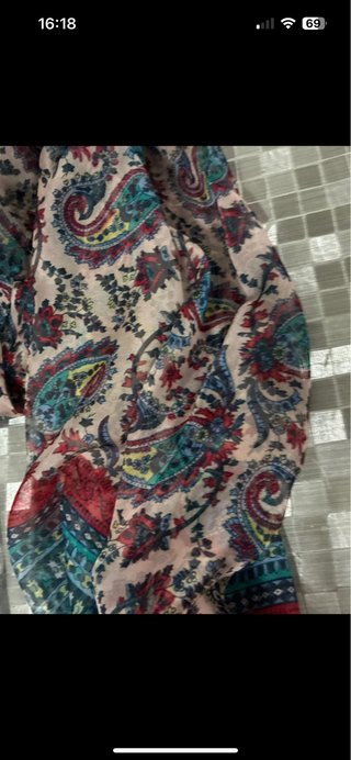 Foulard fantasia paisley