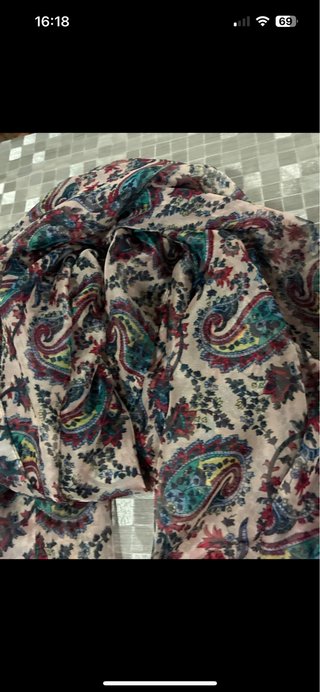 Foulard fantasia paisley