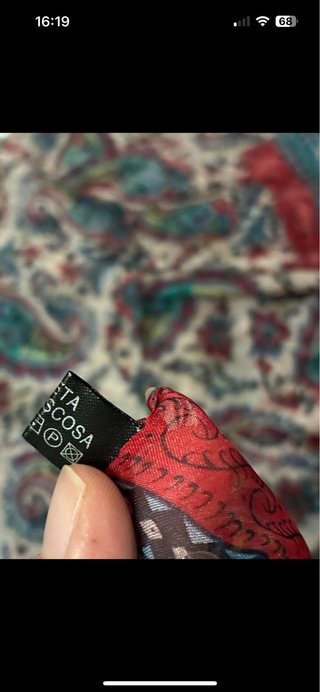 Foulard fantasia paisley