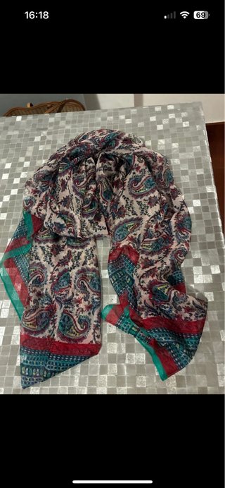 Foulard fantasia paisley