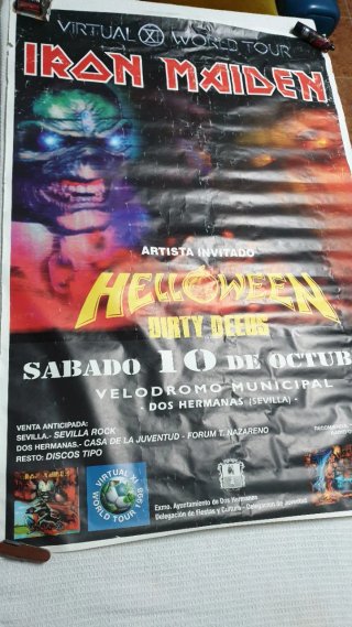 Pósters Iron Maiden Virtual World Tour