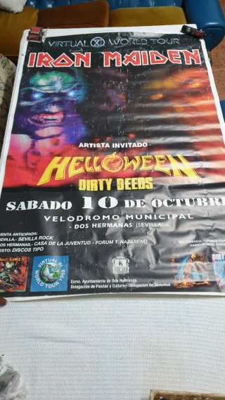 Pósters Iron Maiden Virtual World Tour
