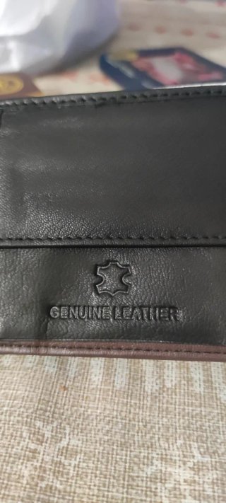 Cartera de piel italiana N