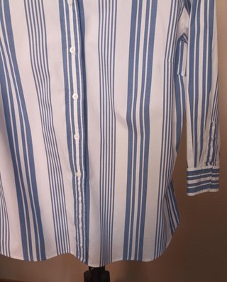 Camisa GANT Rayas Azul y Blanco