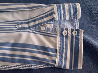 Camisa GANT Rayas Azul y Blanco