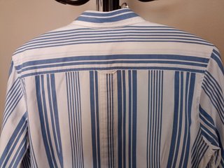 Camisa GANT Rayas Azul y Blanco