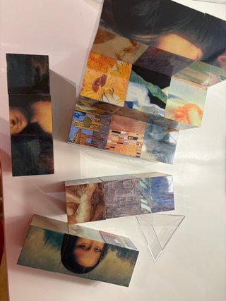 Cubo Magnético Arte Puzzle