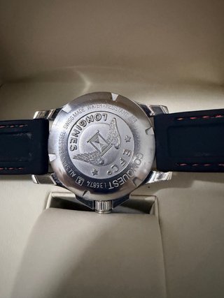 Reloj Longines Conquest GMT Negro/Plata