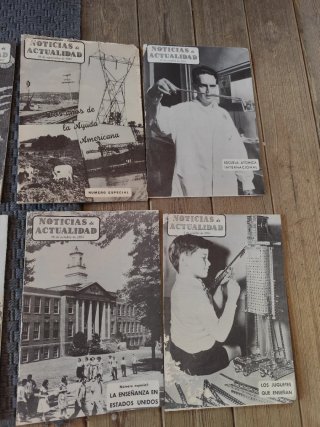 LOTE DE REVISTAS ANTIGUAS NOTICIAS DE ACTUALIDAD