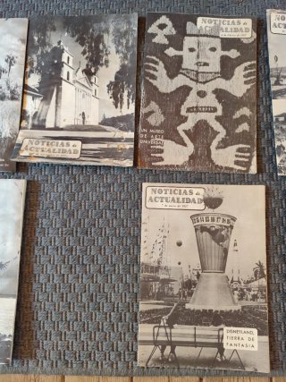 LOTE DE REVISTAS ANTIGUAS NOTICIAS DE ACTUALIDAD
