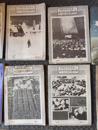 LOTE DE REVISTAS ANTIGUAS NOTICIAS DE ACTUALIDAD