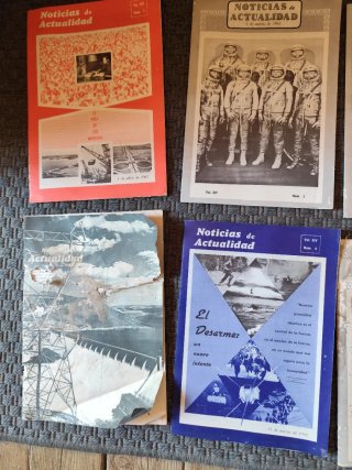 LOTE DE REVISTAS ANTIGUAS NOTICIAS DE ACTUALIDAD