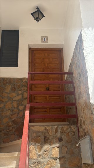 Puerta de madera exterior