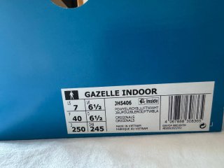 Zapatillas Adidas Gazelle Amarillas y Azules