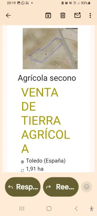Terreno Agrícola 1.492 ha. Corral de Almaguer
