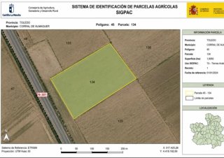Terreno Agrícola 1.492 ha. Corral de Almaguer