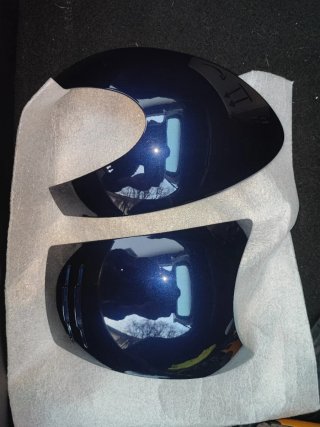 Coppia inserti casco KEP Italia Cromo 2.0 nuovi