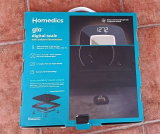 Báscula digital Homedics Glo